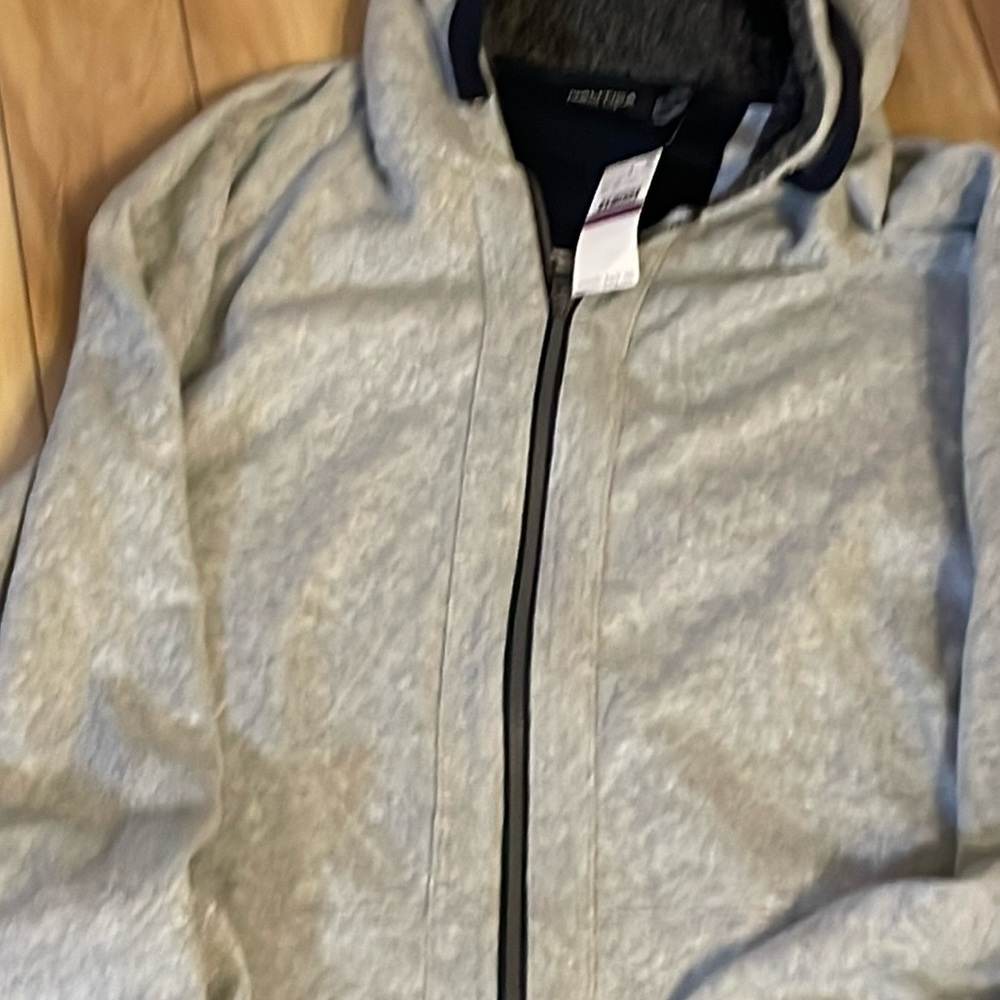 Navy blue and gray xxl Nautical jacket